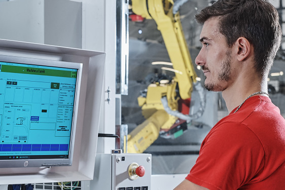 Pilote d'équipement industriel